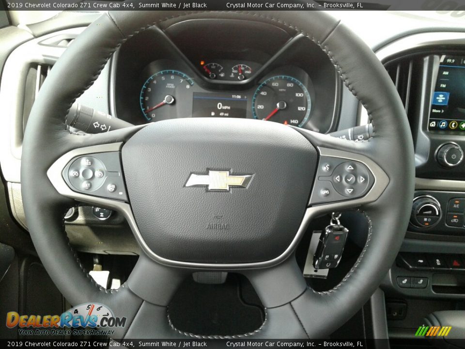 2019 Chevrolet Colorado Z71 Crew Cab 4x4 Summit White / Jet Black Photo #14