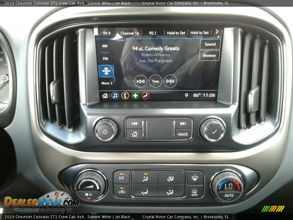 2019 Chevrolet Colorado Z71 Crew Cab 4x4 Summit White / Jet Black Photo #15