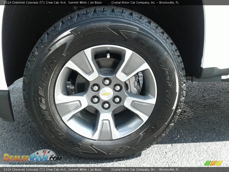 2019 Chevrolet Colorado Z71 Crew Cab 4x4 Summit White / Jet Black Photo #20