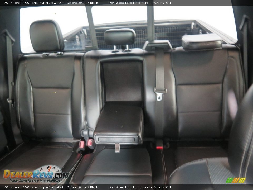 2017 Ford F150 Lariat SuperCrew 4X4 Oxford White / Black Photo #18
