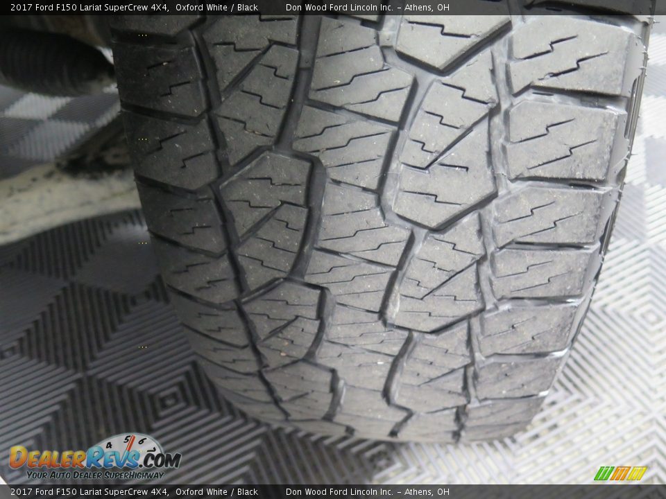2017 Ford F150 Lariat SuperCrew 4X4 Oxford White / Black Photo #20