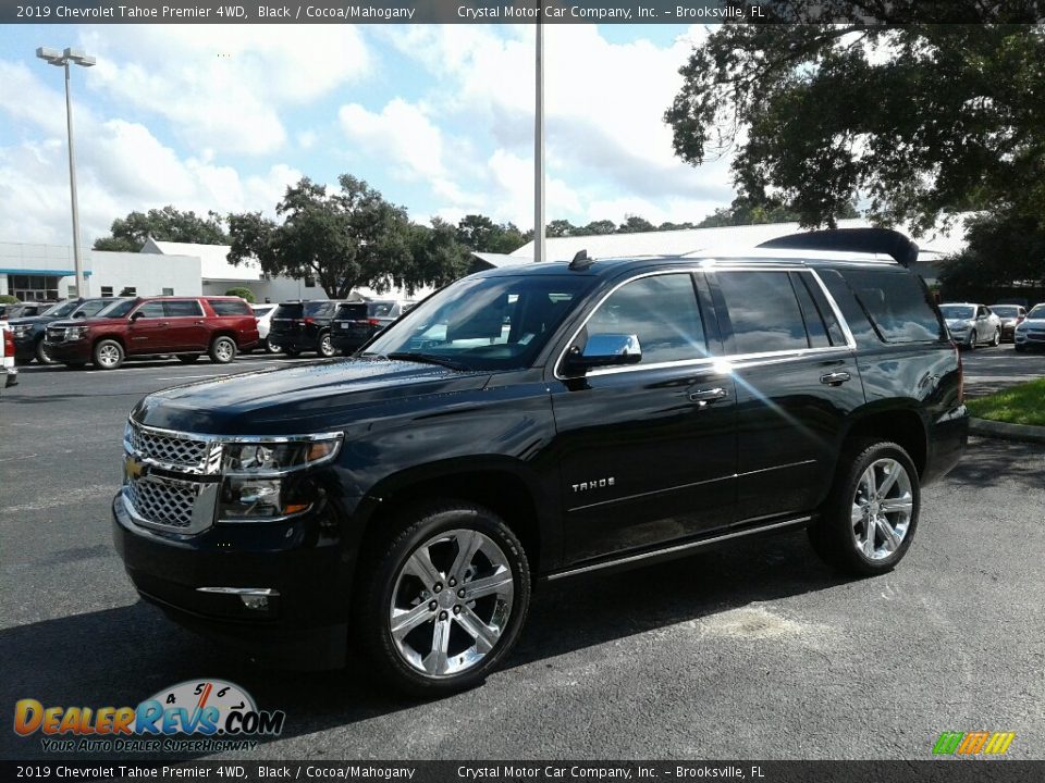 2019 Chevrolet Tahoe Premier 4WD Black / Cocoa/Mahogany Photo #1