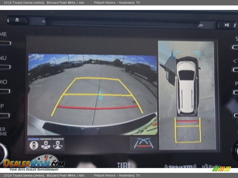 2019 Toyota Sienna Limited Blizzard Pearl White / Ash Photo #15