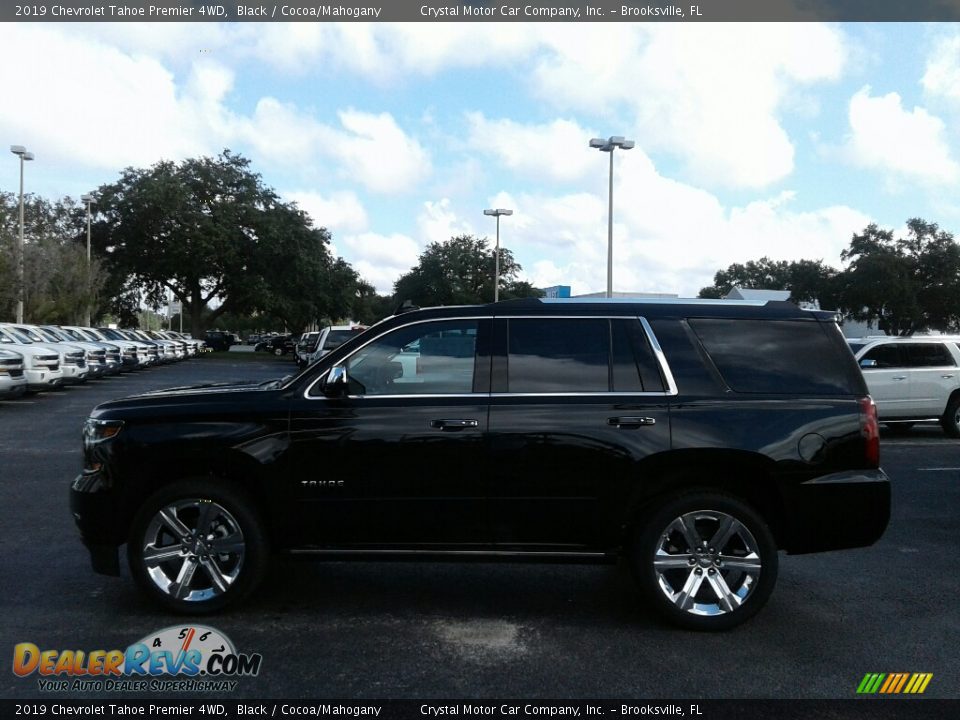 2019 Chevrolet Tahoe Premier 4WD Black / Cocoa/Mahogany Photo #2