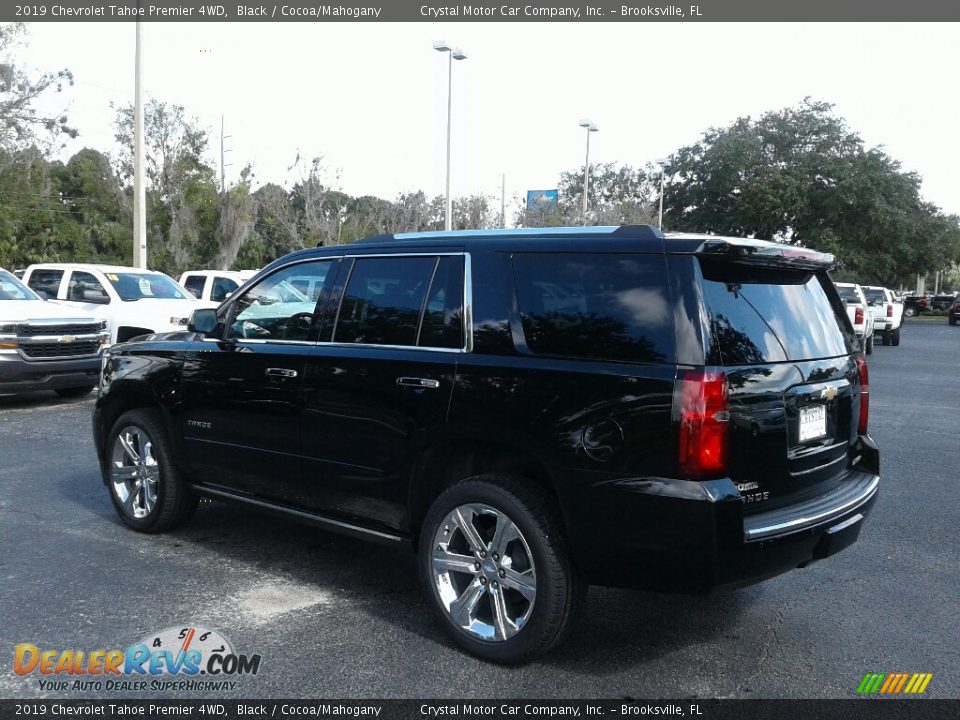 2019 Chevrolet Tahoe Premier 4WD Black / Cocoa/Mahogany Photo #3