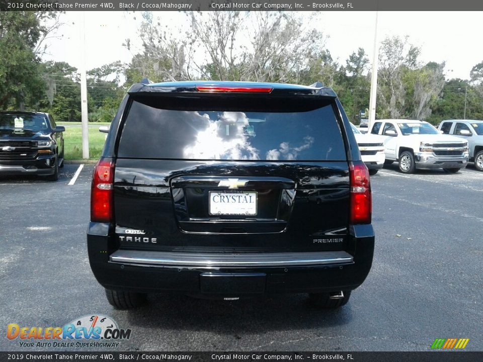 2019 Chevrolet Tahoe Premier 4WD Black / Cocoa/Mahogany Photo #4