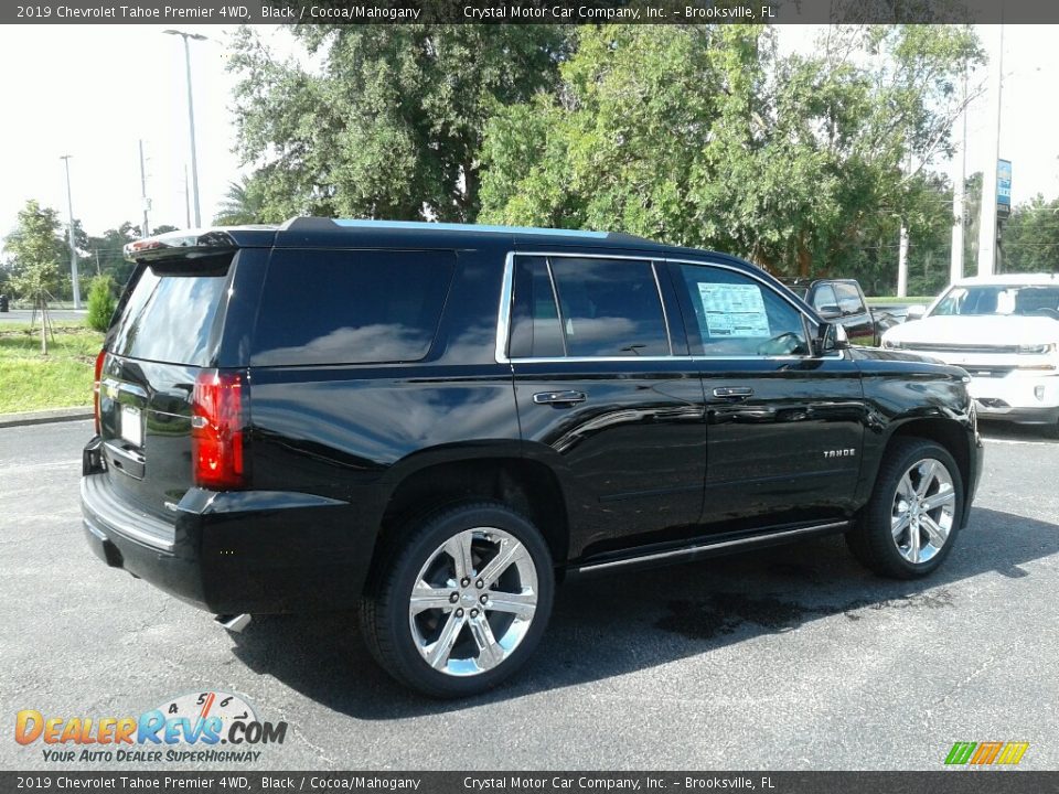2019 Chevrolet Tahoe Premier 4WD Black / Cocoa/Mahogany Photo #5