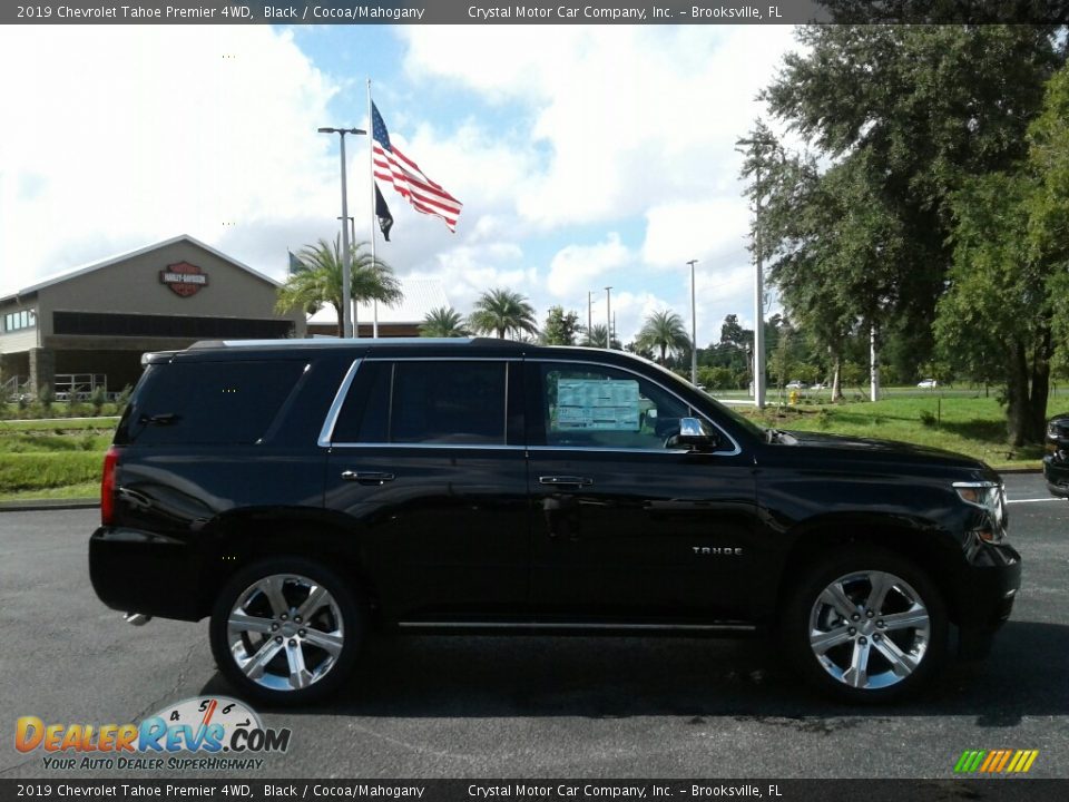 2019 Chevrolet Tahoe Premier 4WD Black / Cocoa/Mahogany Photo #6