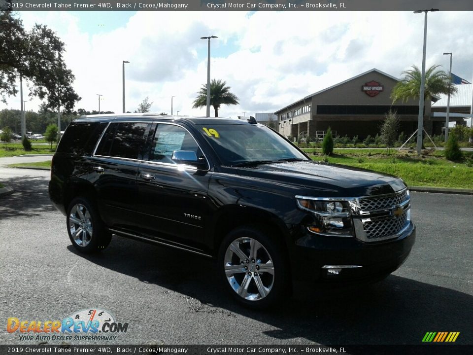 2019 Chevrolet Tahoe Premier 4WD Black / Cocoa/Mahogany Photo #7