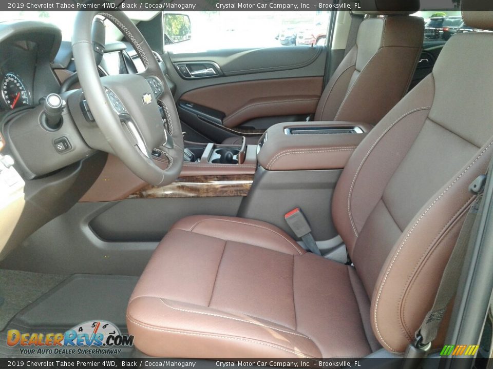 Cocoa/Mahogany Interior - 2019 Chevrolet Tahoe Premier 4WD Photo #9
