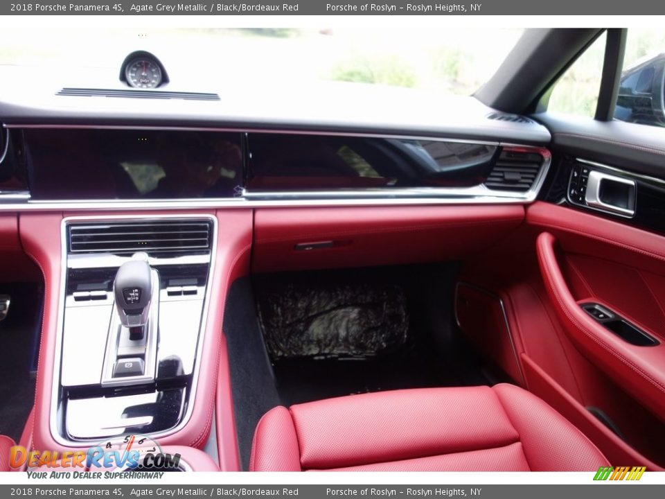 2018 Porsche Panamera 4S Agate Grey Metallic / Black/Bordeaux Red Photo #15