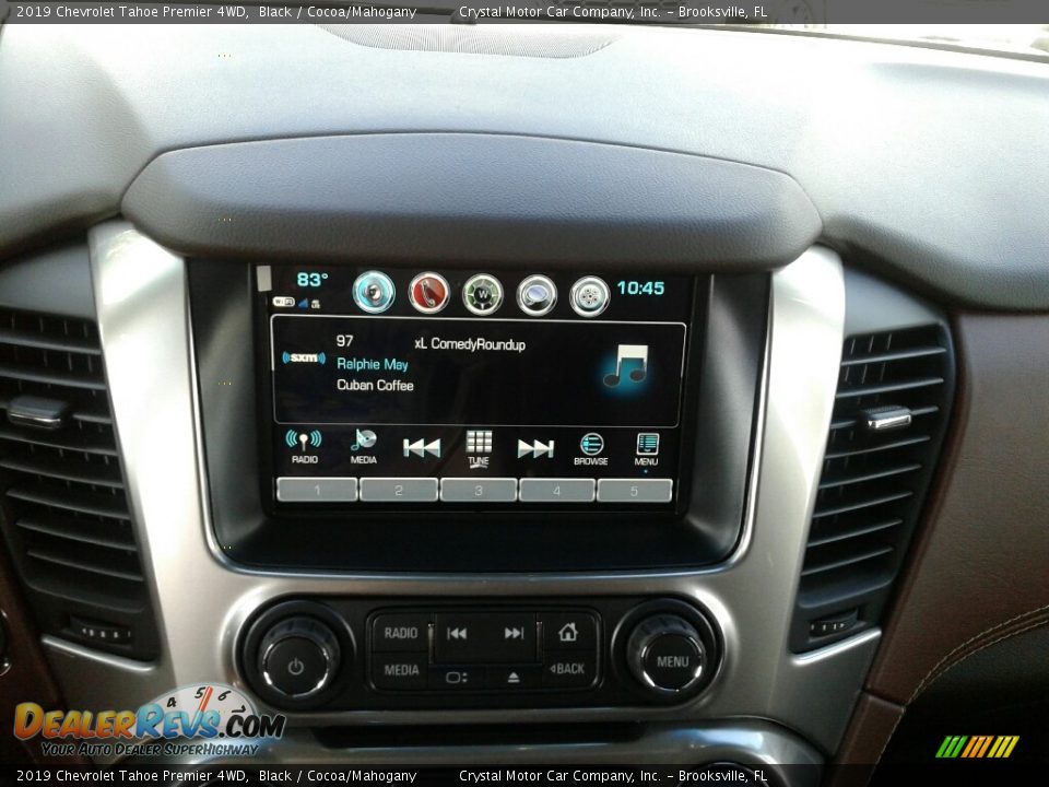 2019 Chevrolet Tahoe Premier 4WD Black / Cocoa/Mahogany Photo #15