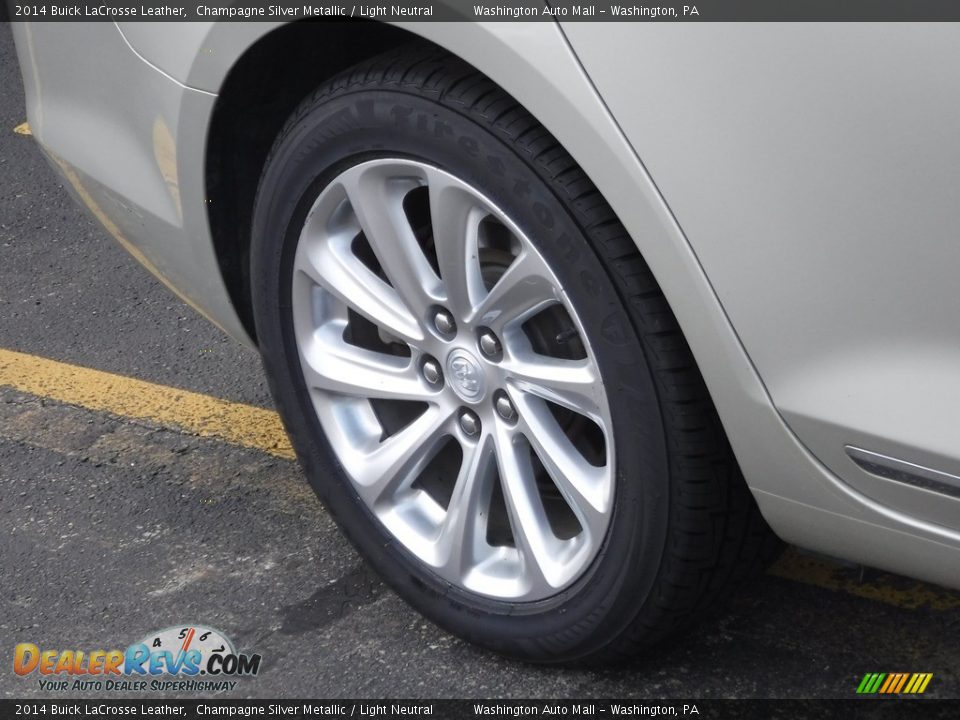 2014 Buick LaCrosse Leather Champagne Silver Metallic / Light Neutral Photo #3