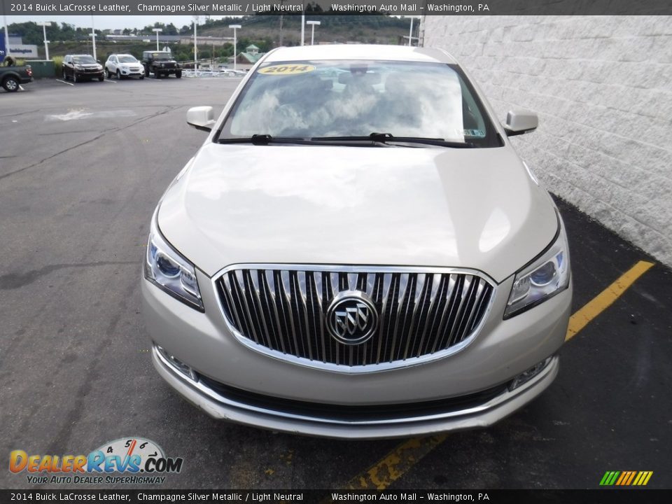 2014 Buick LaCrosse Leather Champagne Silver Metallic / Light Neutral Photo #4