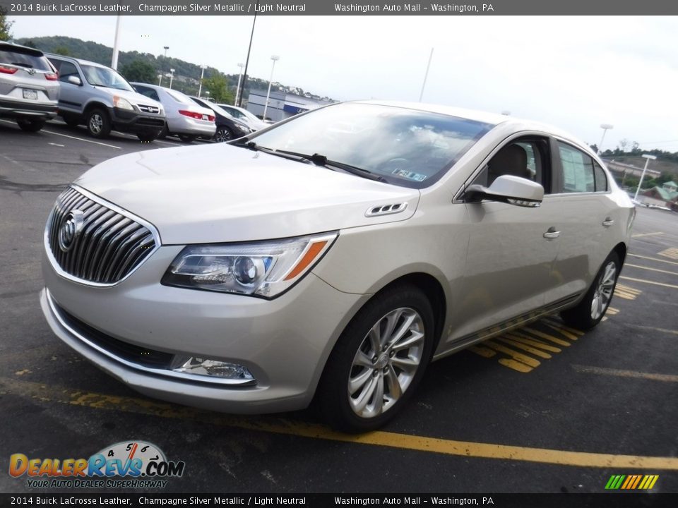 2014 Buick LaCrosse Leather Champagne Silver Metallic / Light Neutral Photo #5