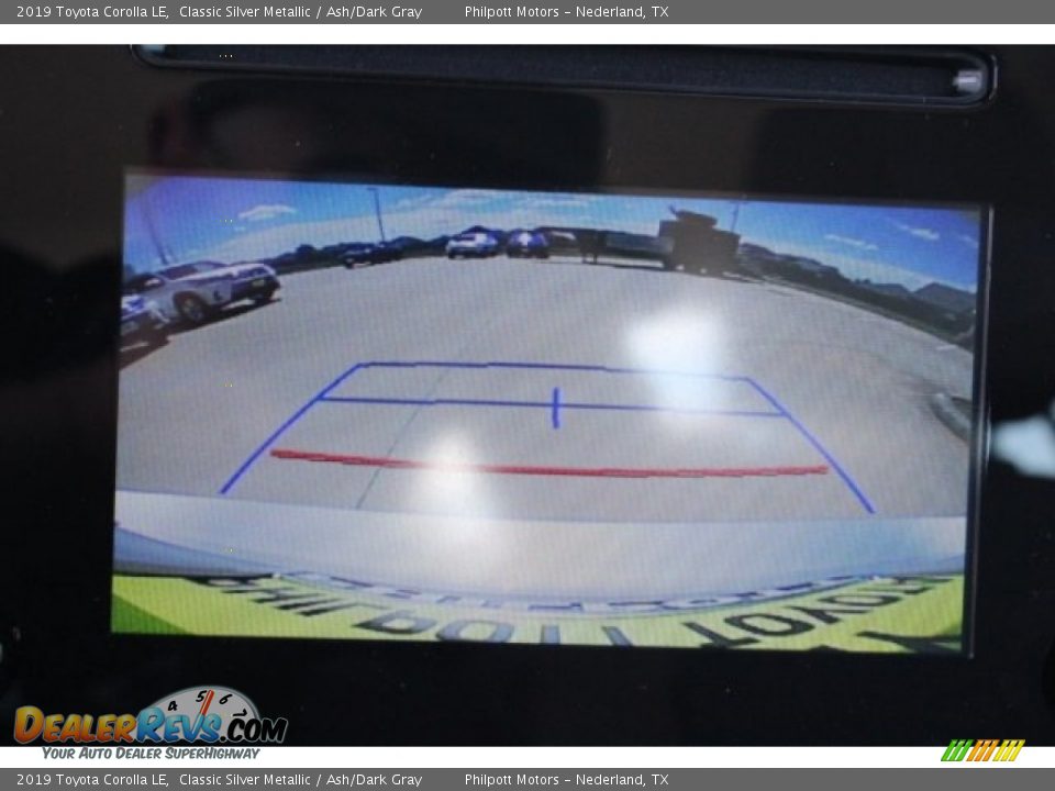 2019 Toyota Corolla LE Classic Silver Metallic / Ash/Dark Gray Photo #15