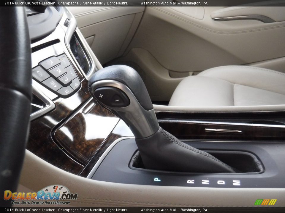 2014 Buick LaCrosse Leather Champagne Silver Metallic / Light Neutral Photo #13