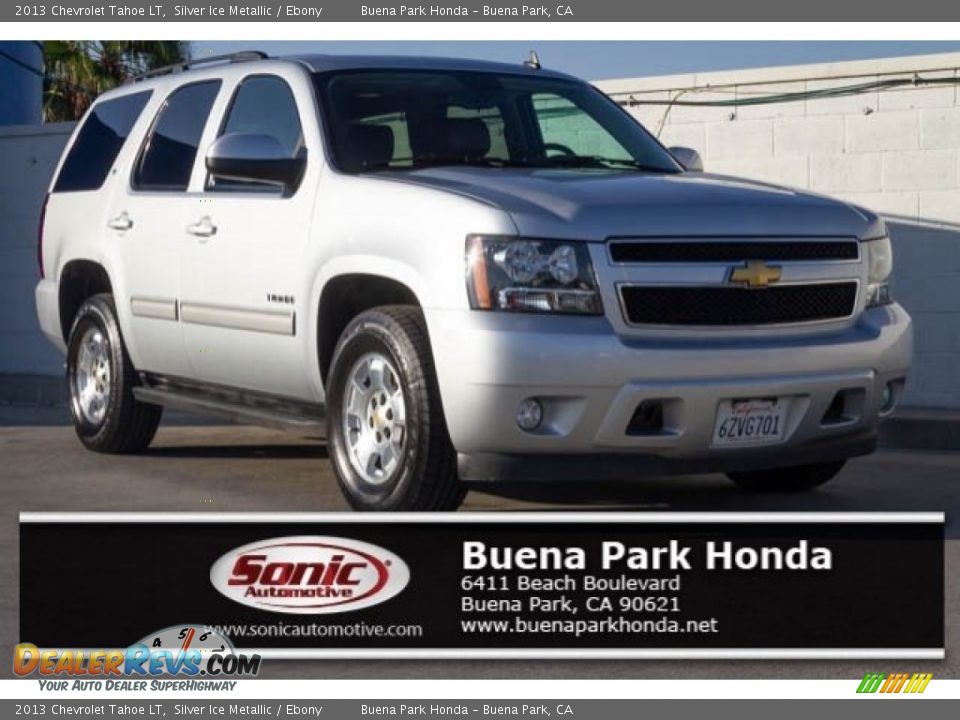 2013 Chevrolet Tahoe LT Silver Ice Metallic / Ebony Photo #1