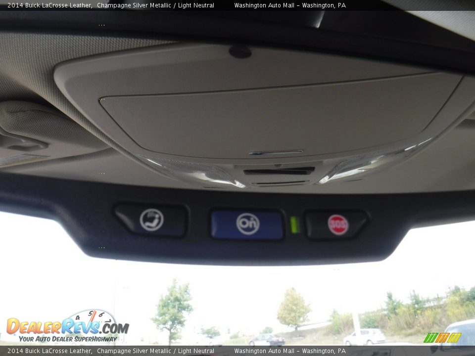 2014 Buick LaCrosse Leather Champagne Silver Metallic / Light Neutral Photo #17
