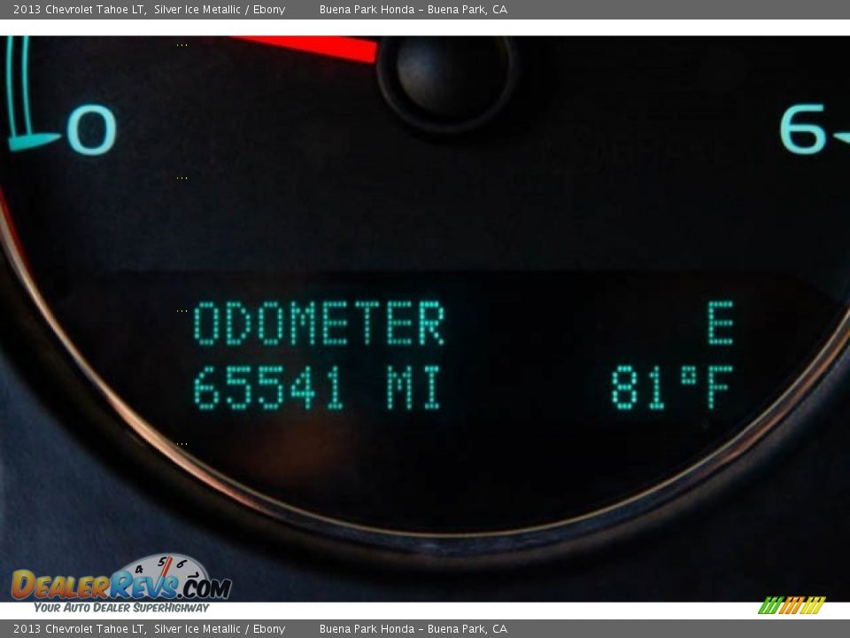 2013 Chevrolet Tahoe LT Silver Ice Metallic / Ebony Photo #6