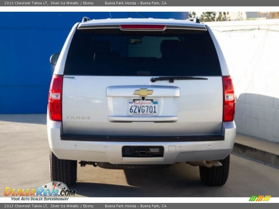 2013 Chevrolet Tahoe LT Silver Ice Metallic / Ebony Photo #10