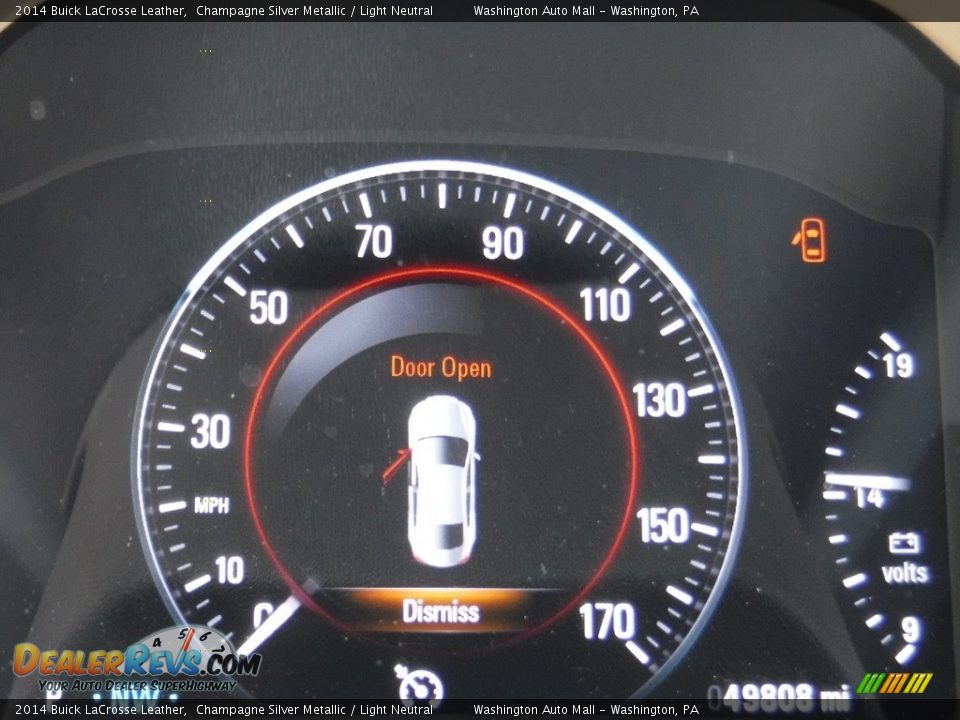 2014 Buick LaCrosse Leather Champagne Silver Metallic / Light Neutral Photo #25