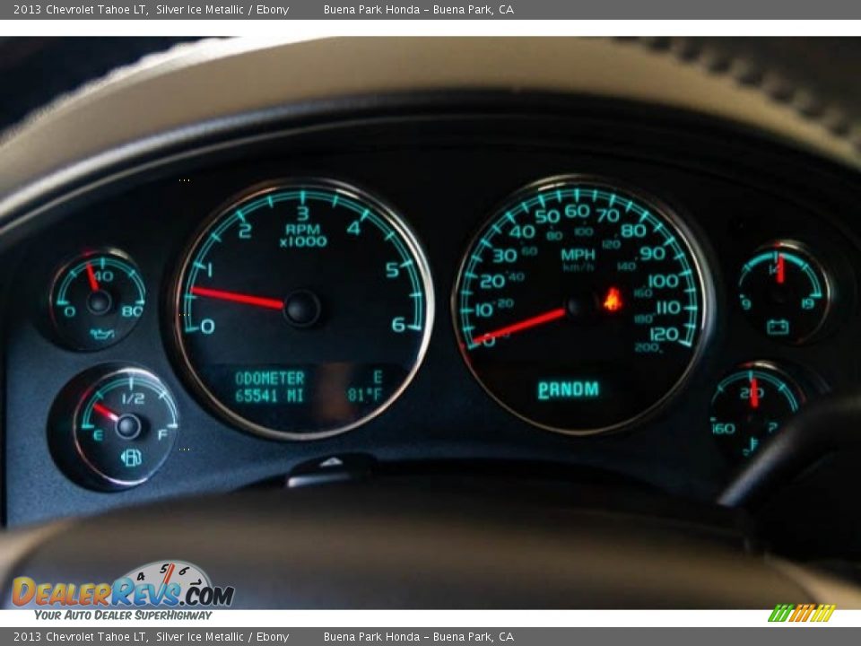 2013 Chevrolet Tahoe LT Silver Ice Metallic / Ebony Photo #27