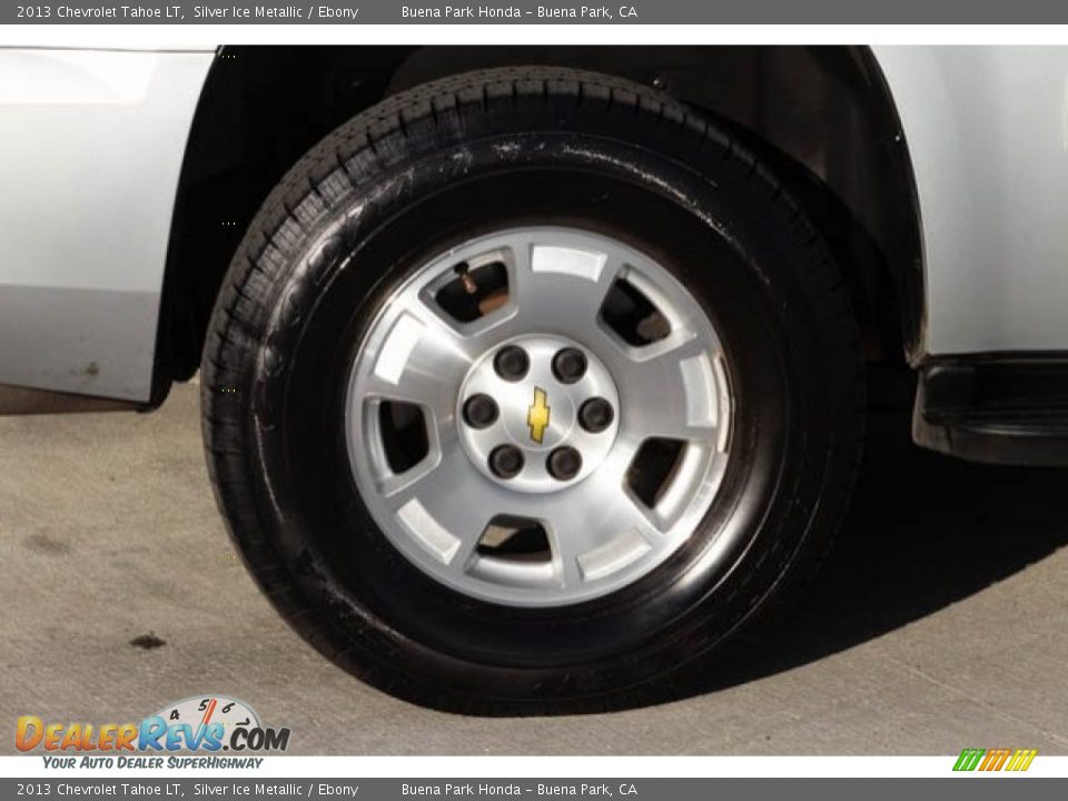 2013 Chevrolet Tahoe LT Silver Ice Metallic / Ebony Photo #34