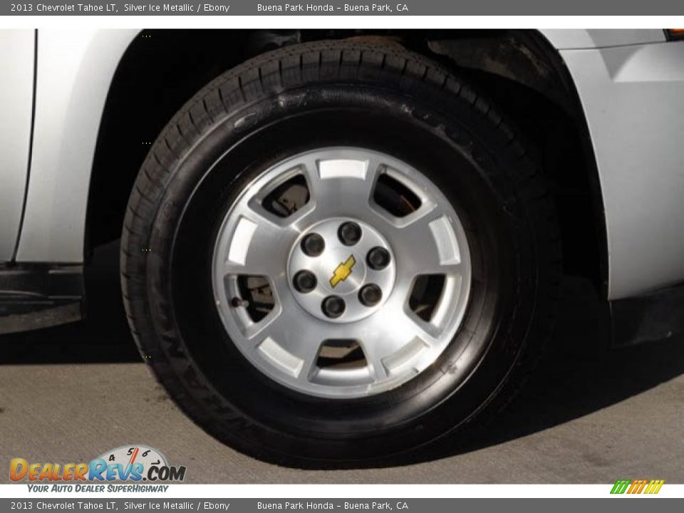2013 Chevrolet Tahoe LT Silver Ice Metallic / Ebony Photo #35