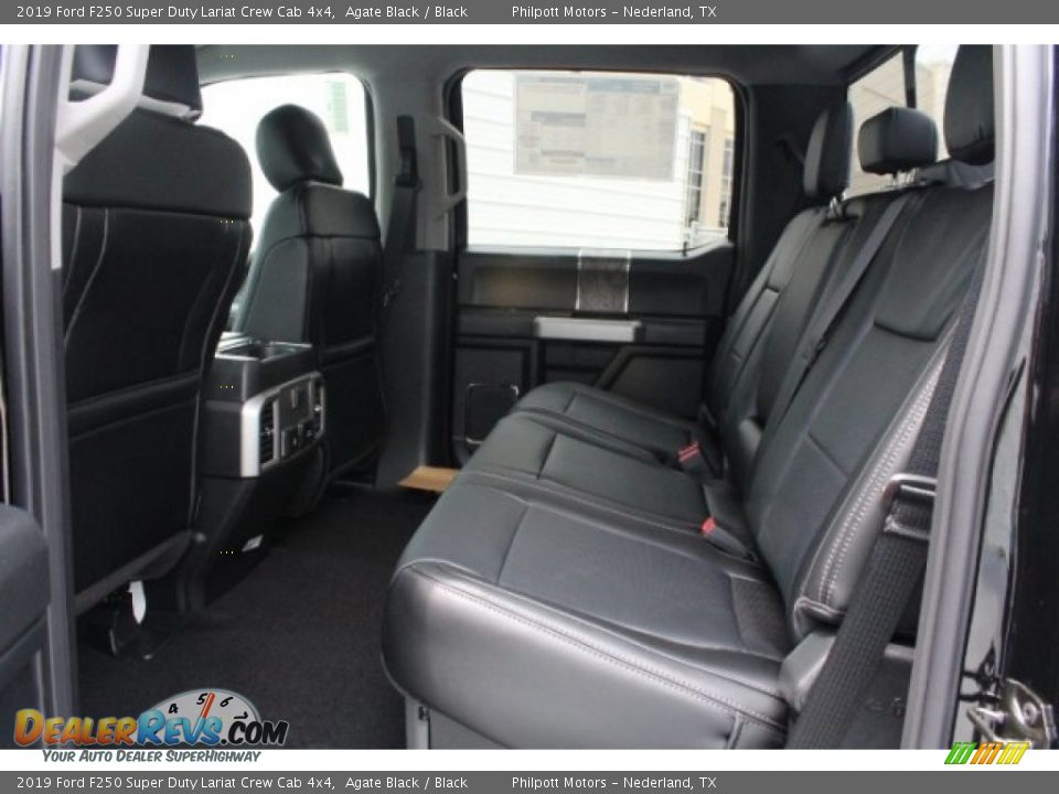 2019 Ford F250 Super Duty Lariat Crew Cab 4x4 Agate Black / Black Photo #22