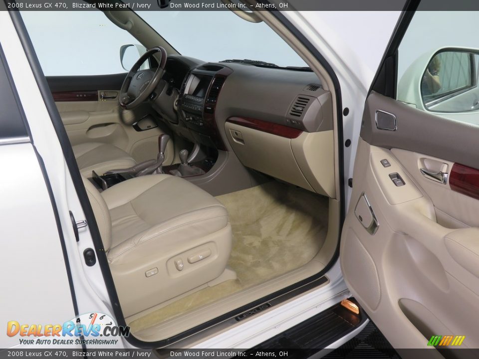 2008 Lexus GX 470 Blizzard White Pearl / Ivory Photo #30