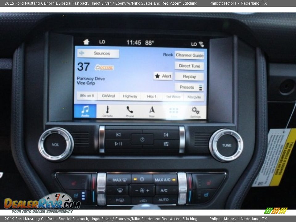 Controls of 2019 Ford Mustang California Special Fastback Photo #20