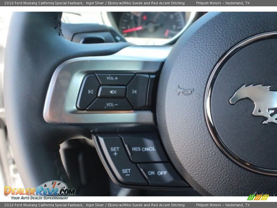 2019 Ford Mustang California Special Fastback Steering Wheel Photo #23