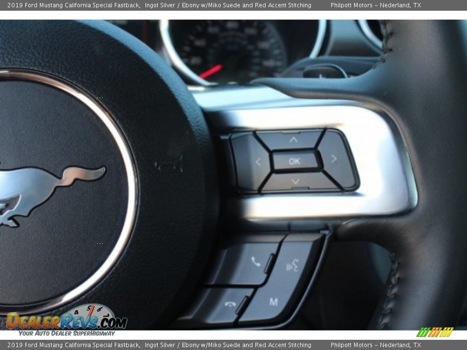2019 Ford Mustang California Special Fastback Steering Wheel Photo #24