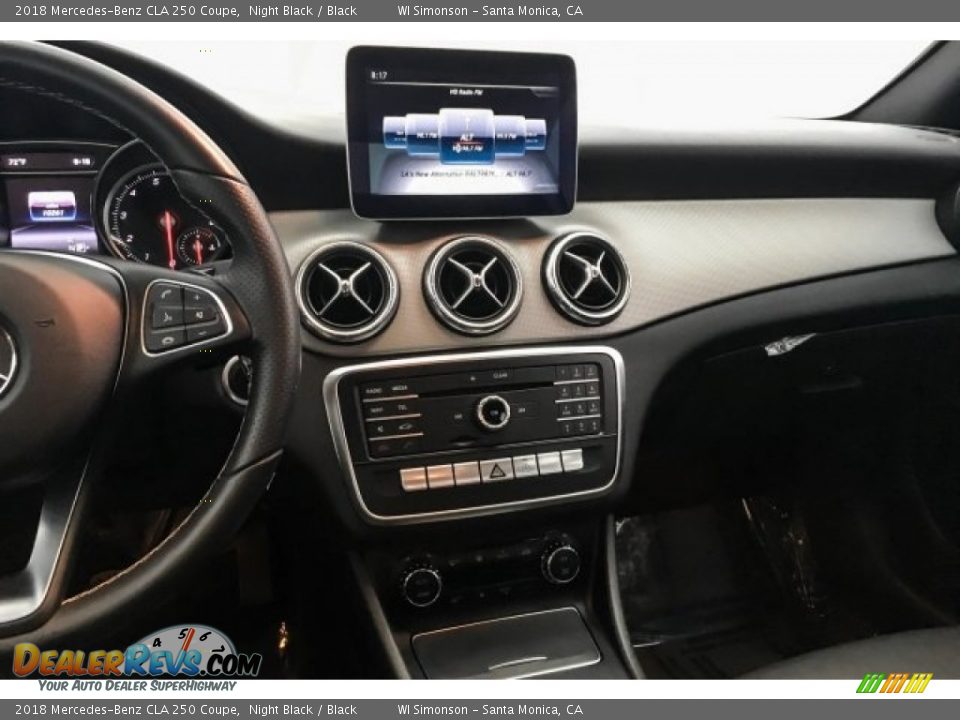 2018 Mercedes-Benz CLA 250 Coupe Night Black / Black Photo #5