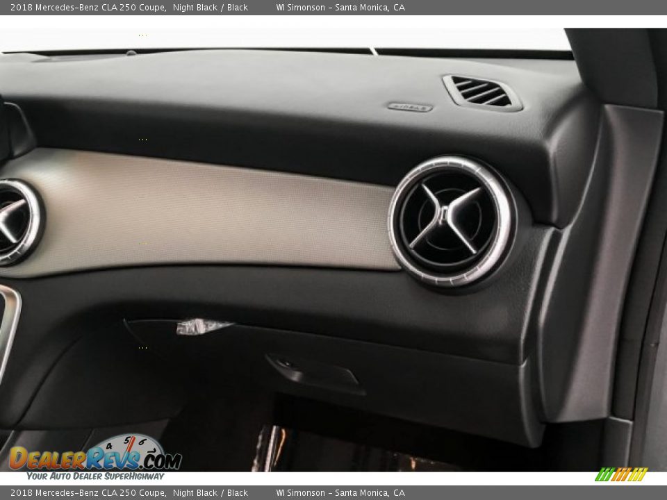 2018 Mercedes-Benz CLA 250 Coupe Night Black / Black Photo #29