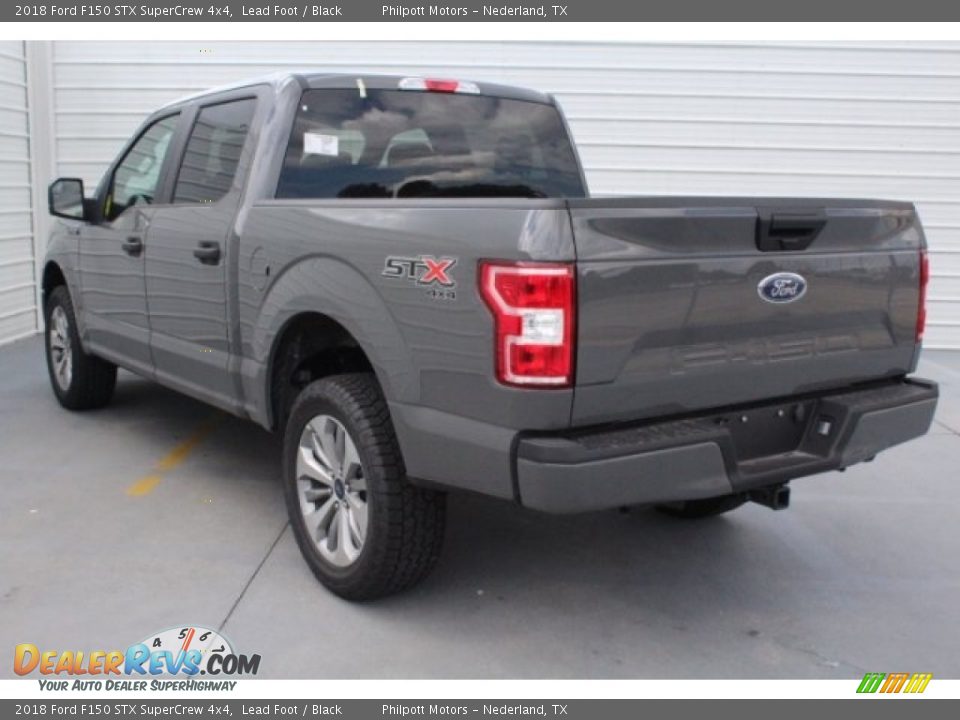 2018 Ford F150 STX SuperCrew 4x4 Lead Foot / Black Photo #8