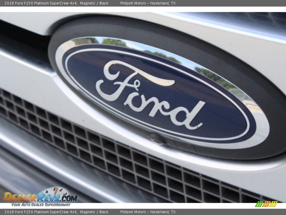 2018 Ford F150 Platinum SuperCrew 4x4 Magnetic / Black Photo #4