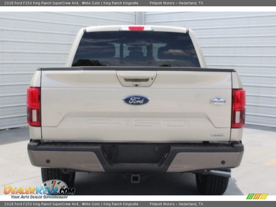 2018 Ford F150 King Ranch SuperCrew 4x4 White Gold / King Ranch Kingsville Photo #10