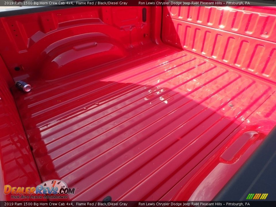 2019 Ram 1500 Big Horn Crew Cab 4x4 Flame Red / Black/Diesel Gray Photo #20