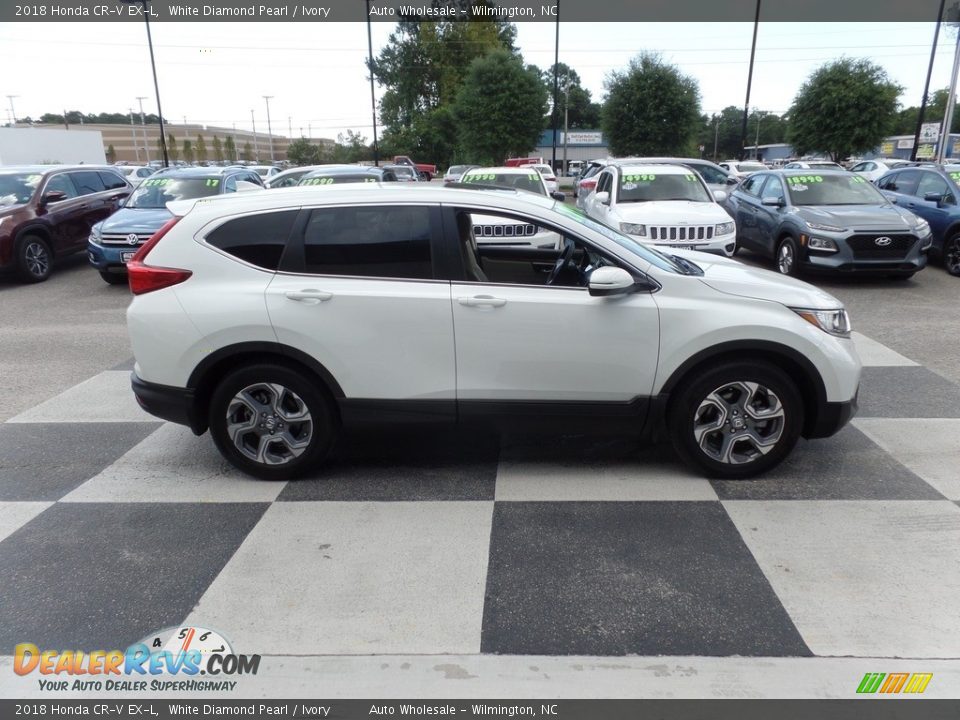 2018 Honda CR-V EX-L White Diamond Pearl / Ivory Photo #3