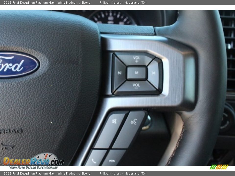 2018 Ford Expedition Platinum Max Steering Wheel Photo #22