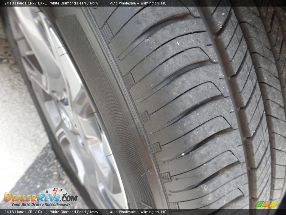 2018 Honda CR-V EX-L White Diamond Pearl / Ivory Photo #8