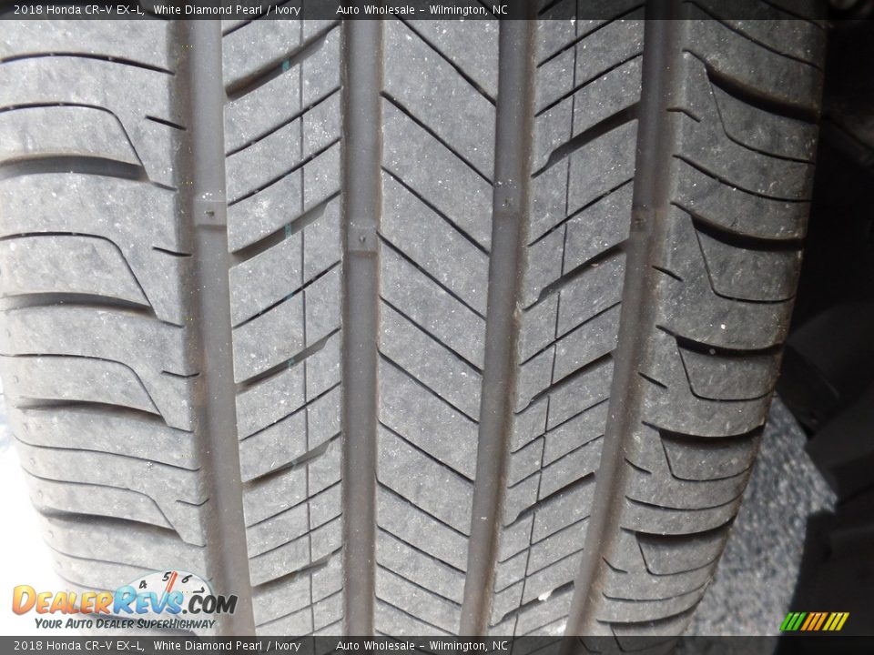 2018 Honda CR-V EX-L White Diamond Pearl / Ivory Photo #9