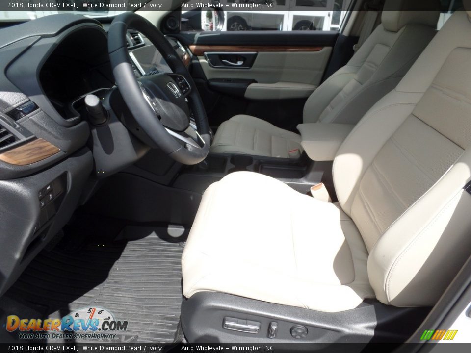 2018 Honda CR-V EX-L White Diamond Pearl / Ivory Photo #10