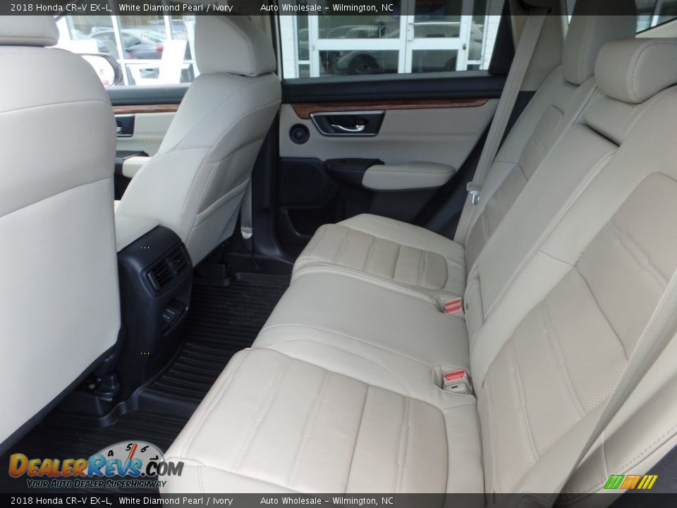 2018 Honda CR-V EX-L White Diamond Pearl / Ivory Photo #12