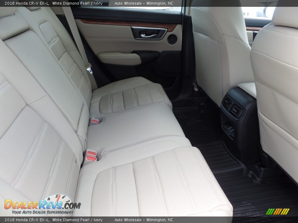 2018 Honda CR-V EX-L White Diamond Pearl / Ivory Photo #14