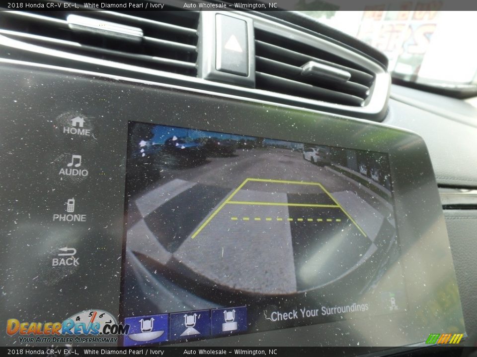 2018 Honda CR-V EX-L White Diamond Pearl / Ivory Photo #18