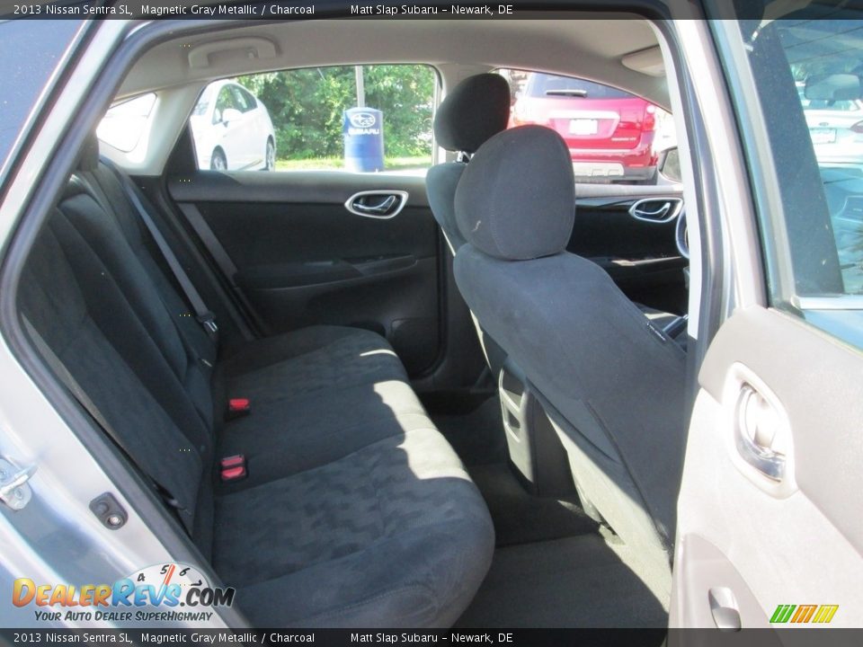 2013 Nissan Sentra SL Magnetic Gray Metallic / Charcoal Photo #19