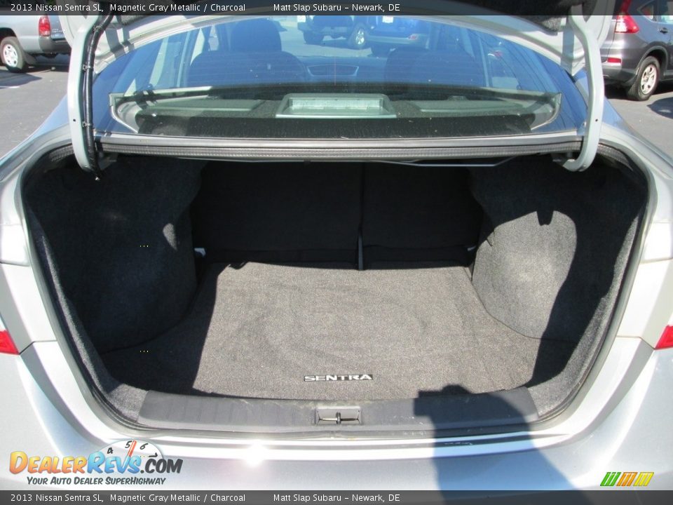 2013 Nissan Sentra SL Magnetic Gray Metallic / Charcoal Photo #20